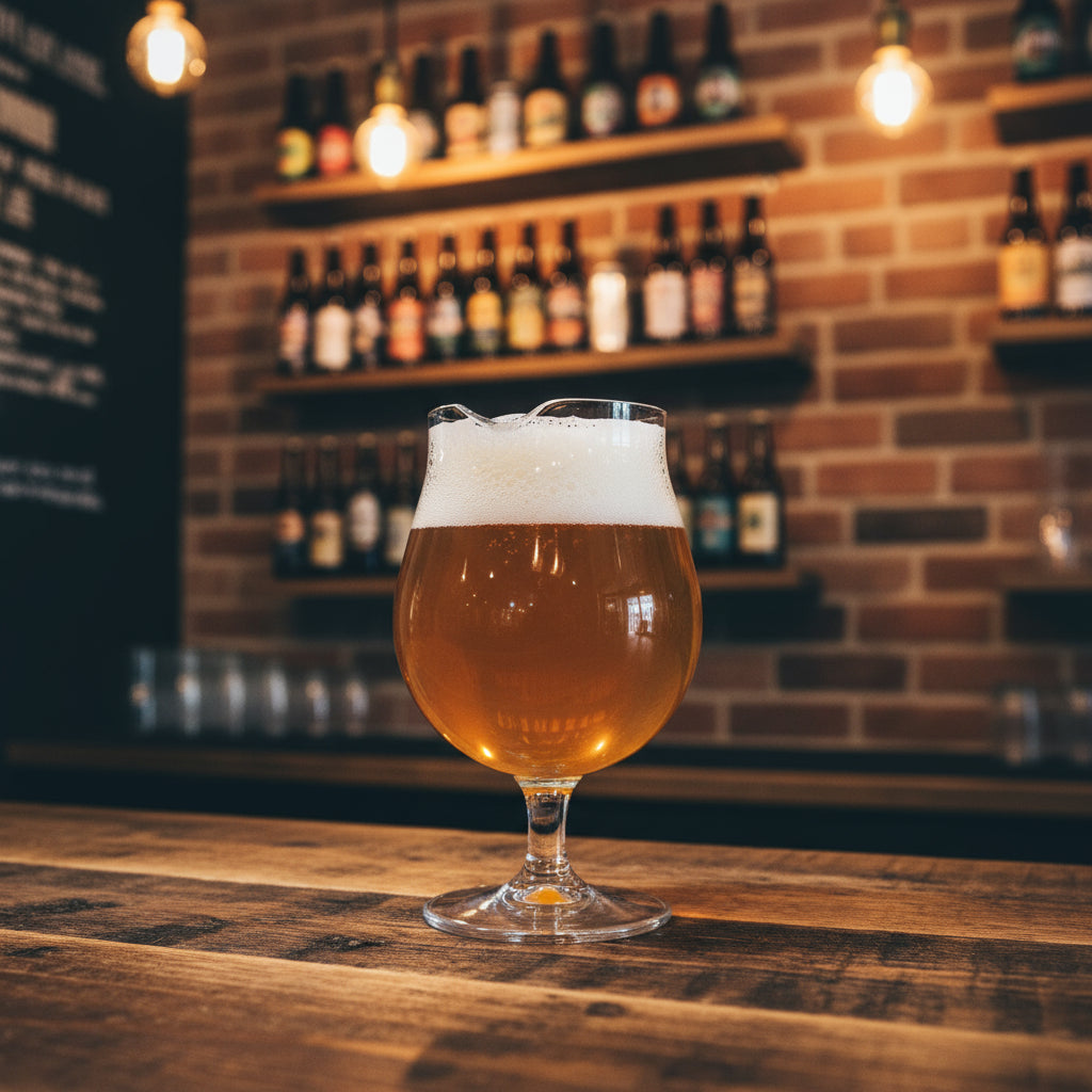 Spout Beer Tulip Glass